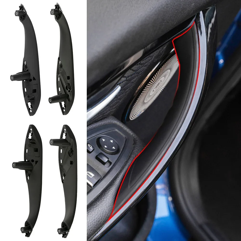 Car Interior Door Pull Handle Inside Panel Trim Replacement For BMW 3 4 Series M3 M4 F30 F80 F31 F32 F33 F34 F35 F36 F82