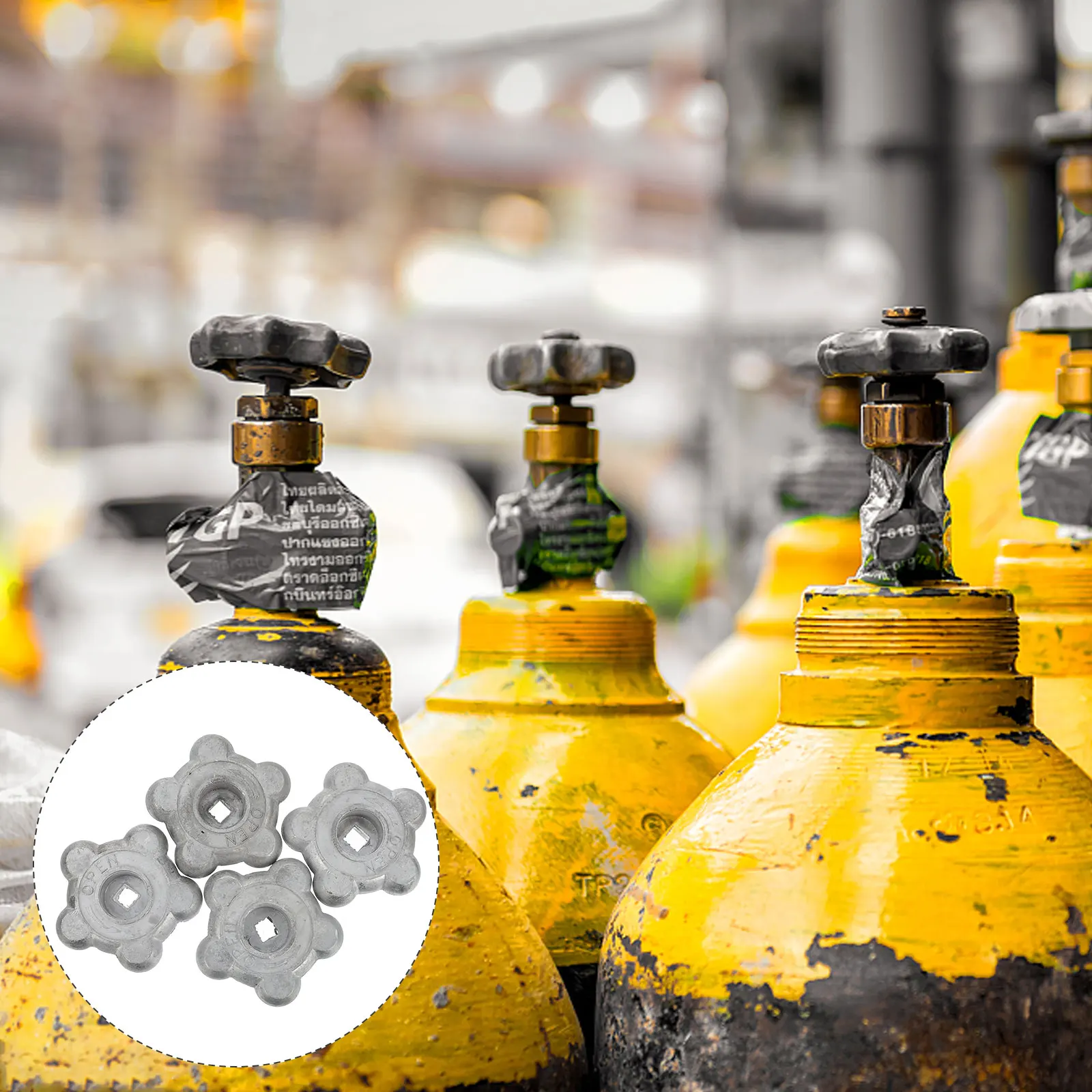 

4Pcs Valve Hand Wheels Durable Professional Handle Valves Practical Shutoff Valves Hand Wheel Fitting Accessories Universal