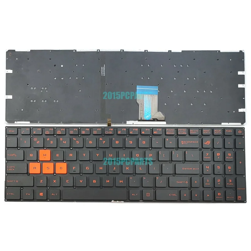 

A+New Asus ROG Strix GL502V GL502VM GL502VS GL502VT GL502VY Keyboard US backlit