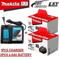 2025 Original Makita 18V battery, 6Ah, for Makita 18V DTW700 DDF487 DTD173 DGA404 HR140D DJV182 power tool, quality assurance🔋