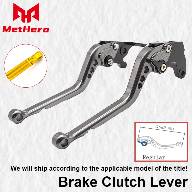 

Fit For Honda CB125R/CBR125R 2011-2022 CB150R CB150SS 2017 2018 For CBR125 CBR 125 MOTO 177mm Adjustable CNC Brake Clutch Lever