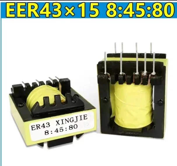 

5pcs/lot Welding Machine High Frequency Arc Starting Step-up Transformer EER43*15 8:45:80 Argon Arc Welding