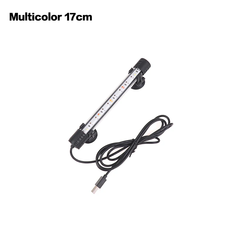Aquarium Light 17-47CM USB Plug LED Waterproof Fish Tank Underwater Lighting Submersible Lamp Plant