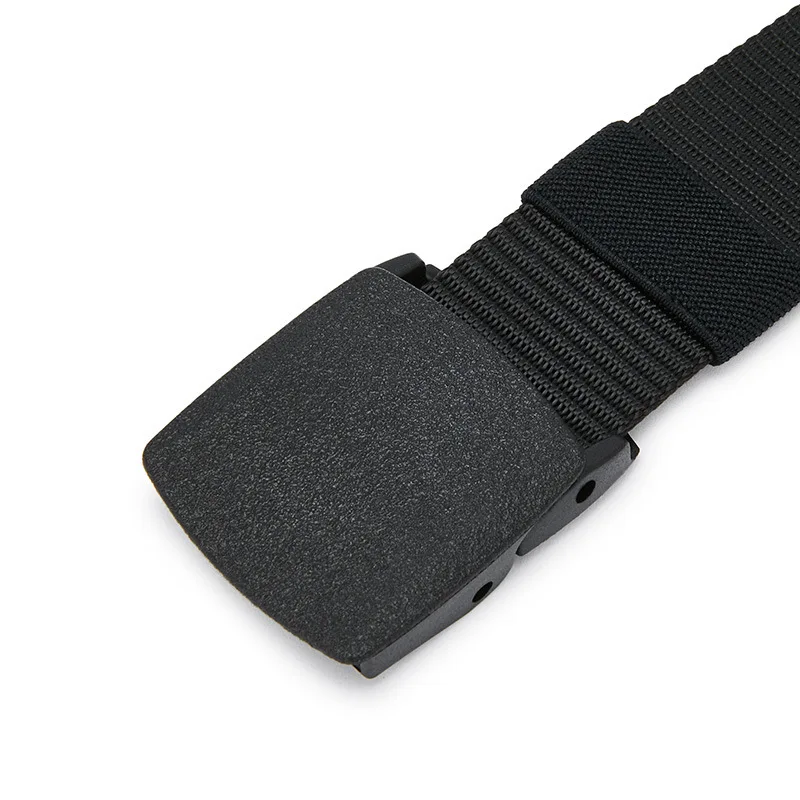 Ceinture militaire automatique en nylon pour hommes, ceinture en toile synthétique multifonctionnelle, chasse en plein air, haute qualité