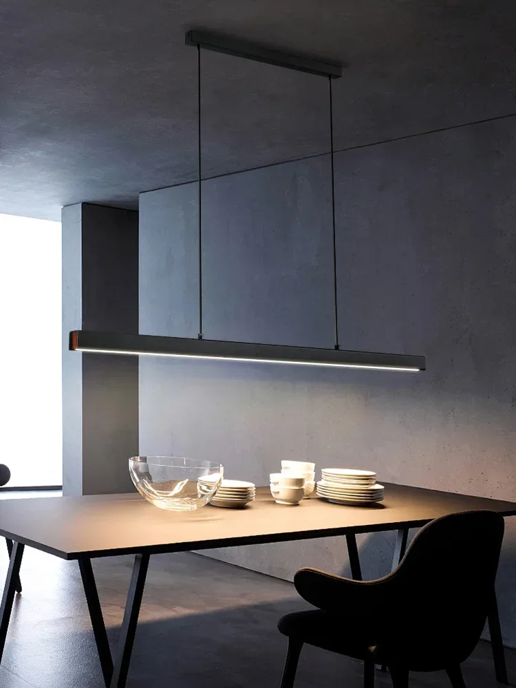 Dining room chandelier Nordic modern lamp dining table bar  restaurant lights kitchen  office company led strip s