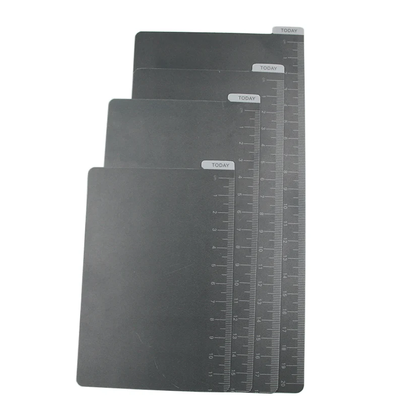 Weeks Travelers Notebook A5 A6 Writing Mat Pad PVC Grid Sewing Cutting Mats Ruler Board Drawing Clipboard Measuring Supplies