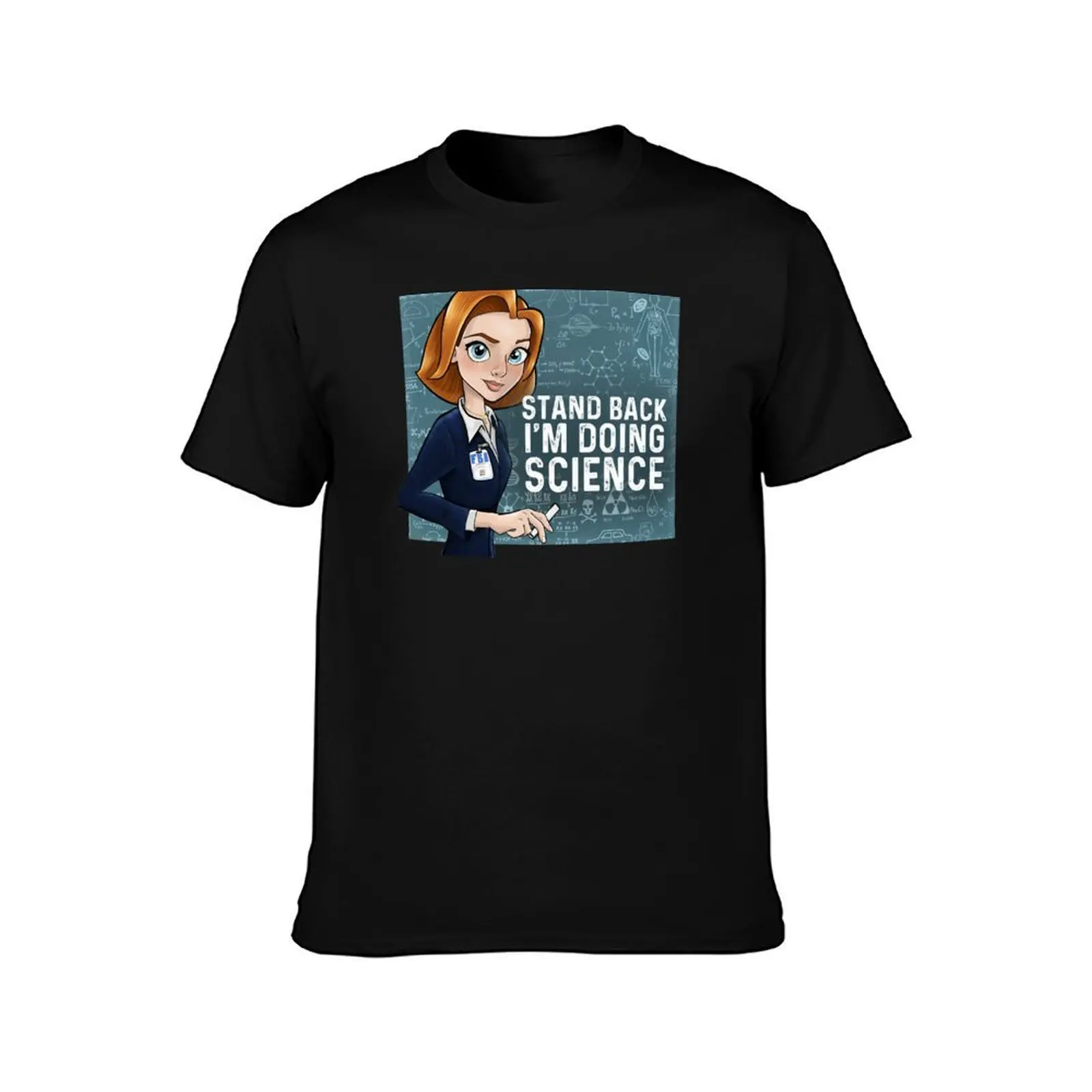 Stand back I'm Doing Science Dana Scully T-Shirt Mechanic Work Tee Shirt T-Shirt