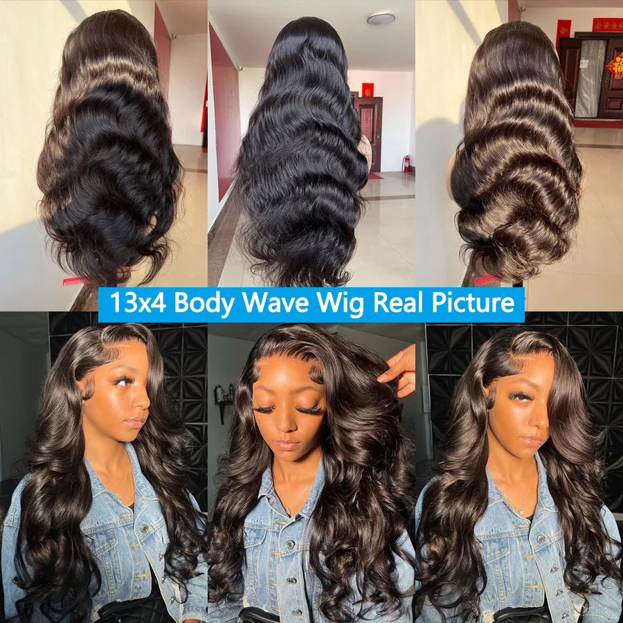 28 Inch Pruiken Menselijk Haar 13X4 Lace Frontale Menselijk Haar Pruik Body Wave Human Hair Lace Frontale Pruik Goedkope Pruiken Uitverkoop