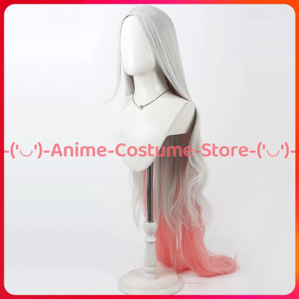 LoL Yone Seraphine عالية الظهر الجلد شعر مستعار تأثيري أنيمي لعبة شخصية هالوين كرنفال شعر مستعار للحفلات مقاومة للحرارة الشعر الاصطناعية