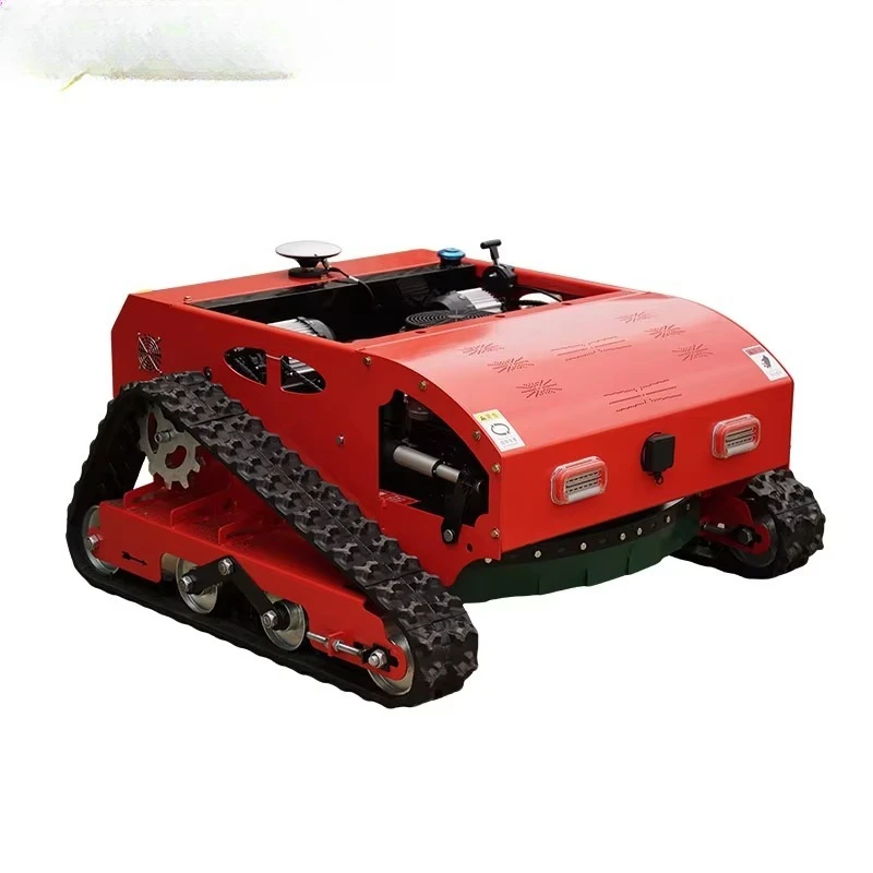 and RTK Controlled Slope Lawn Mower with Remote Control and Zero Turn Capability for Garden Use Industrial Grade Machine