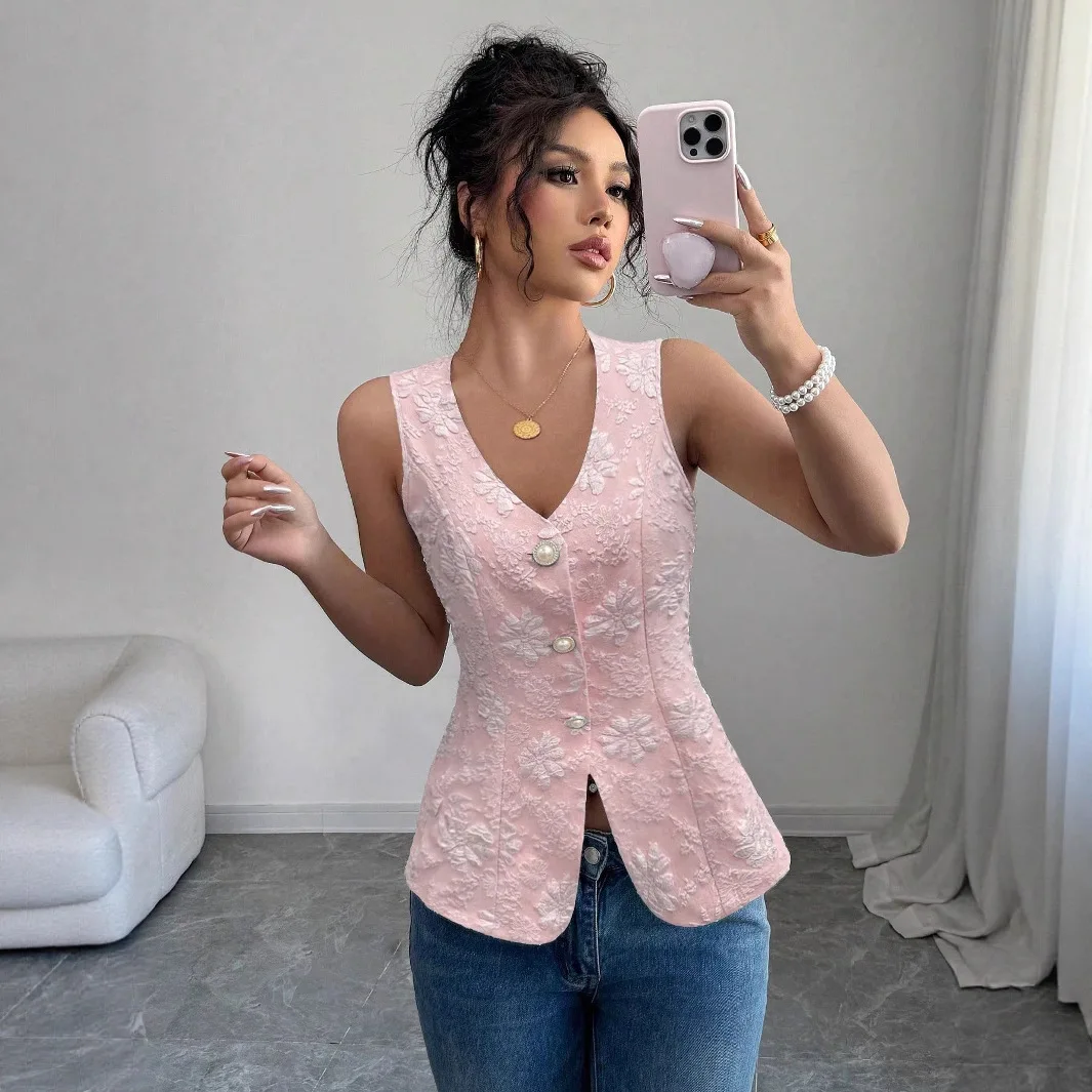 Sleeveless Top For Women, New Summer Fashion, Stylish Tank Top, Slimming And Elegant Evening Dresses Sexy Clothing Robe