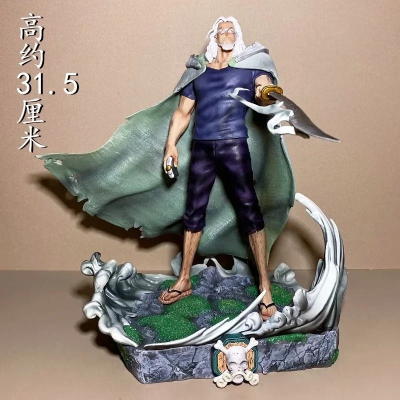 

Dark King Silvers Rayleigh Gk Figure Standing Pose Sword Wielding Boxed Anime Statue Collectible Model For Anime Fans gift