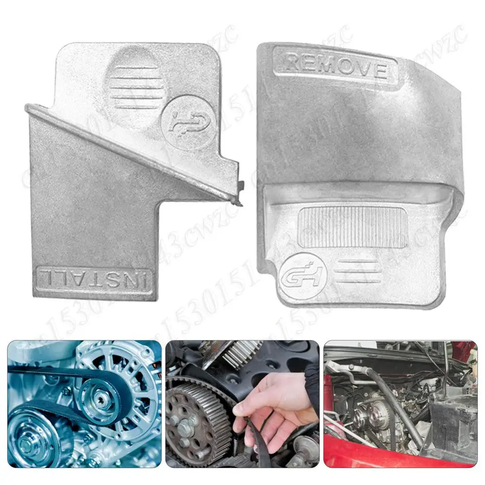 

2pcs Professional Stretch Auxiliary Auto Ribbed Drive Belt Remover Instrument Belts Removal Installer Tool Car Accessories