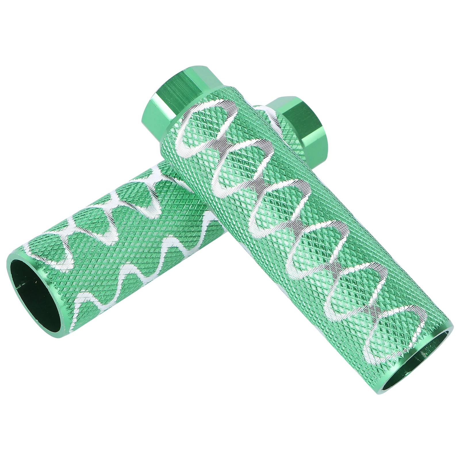 

1 Pair Aluminum Alloy Bicycle Pedal Sturdy Cylinder Footpeg For Mountain Bike Repair Replacement Green Wear-Resistant Adults