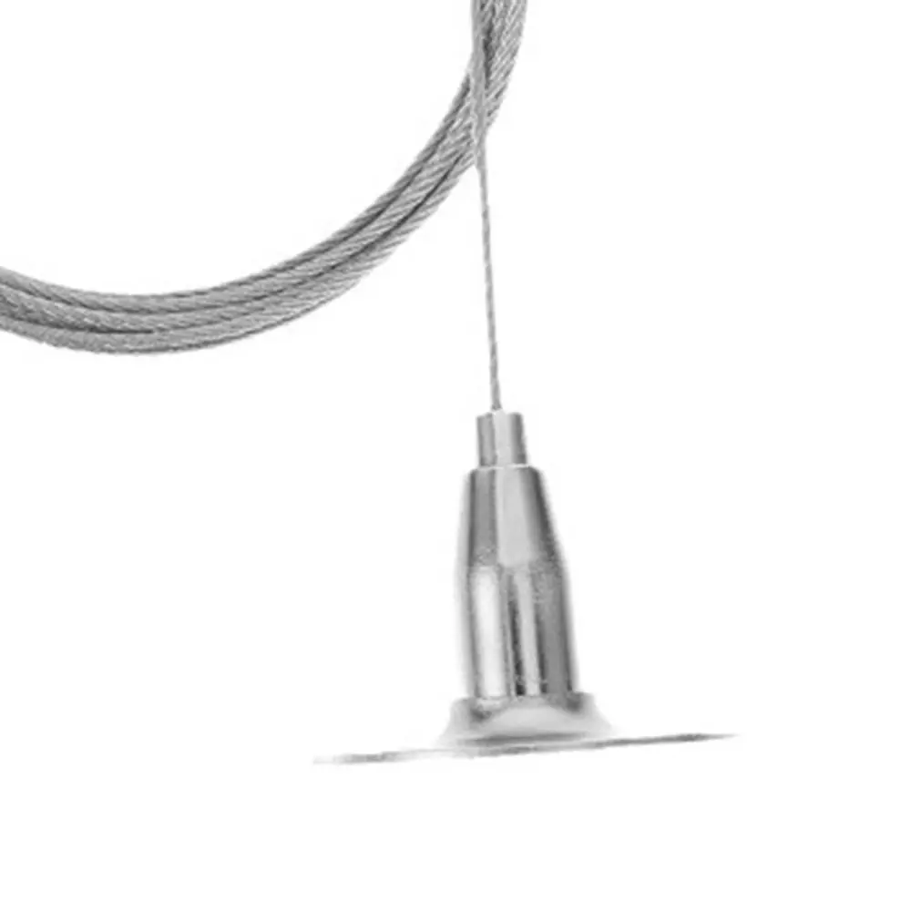 2Pcs Durable Adjustable Picture Hanging Wire 1/2/3m Heavy Duty Suspension Steel Rope 1.5mm Hooks Wall Mount Lanyard Photo Frame