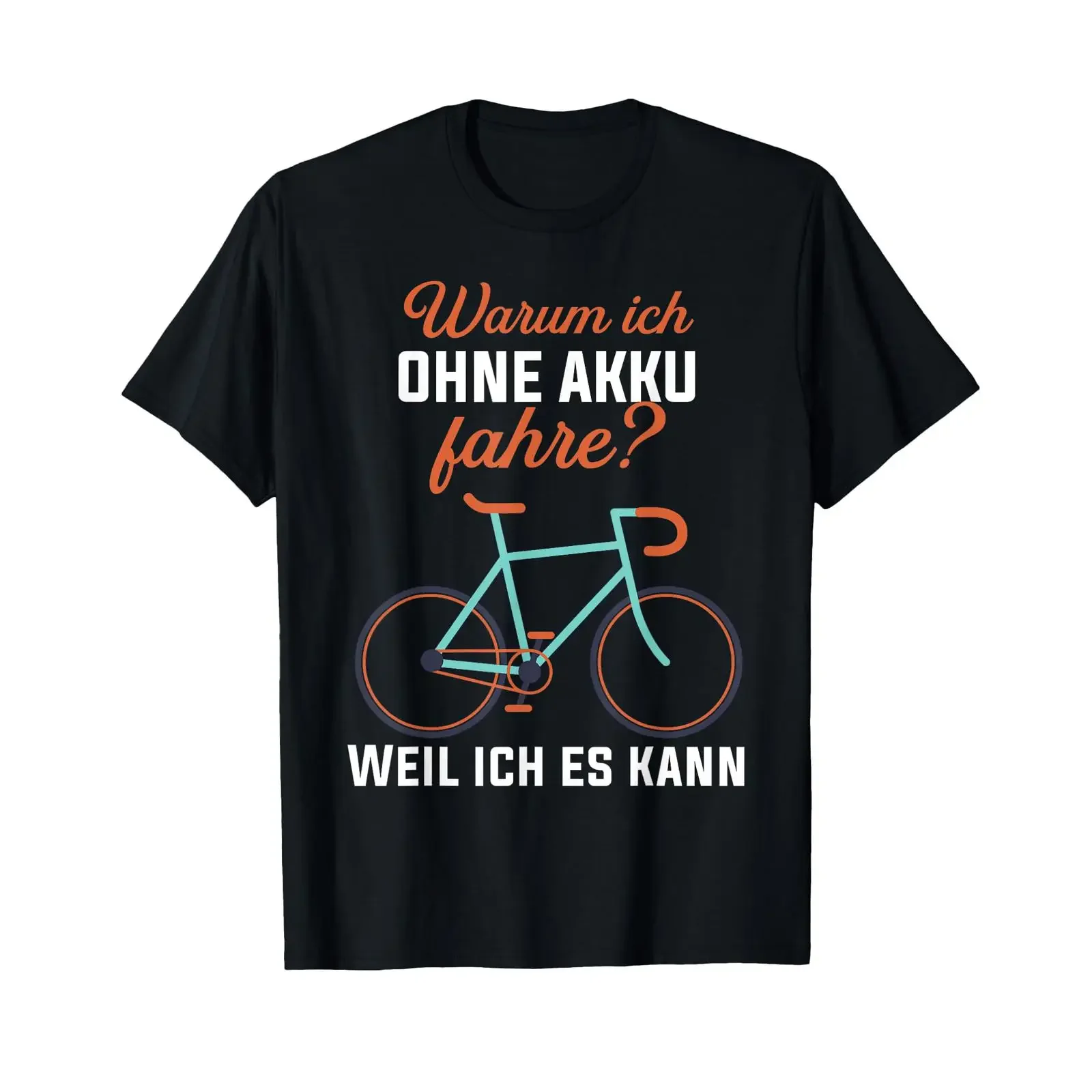 Why do I ride without a battery Because can Bicycle T shirt vintage Washed Soft streetwear fashion graphic Unisex Stylish