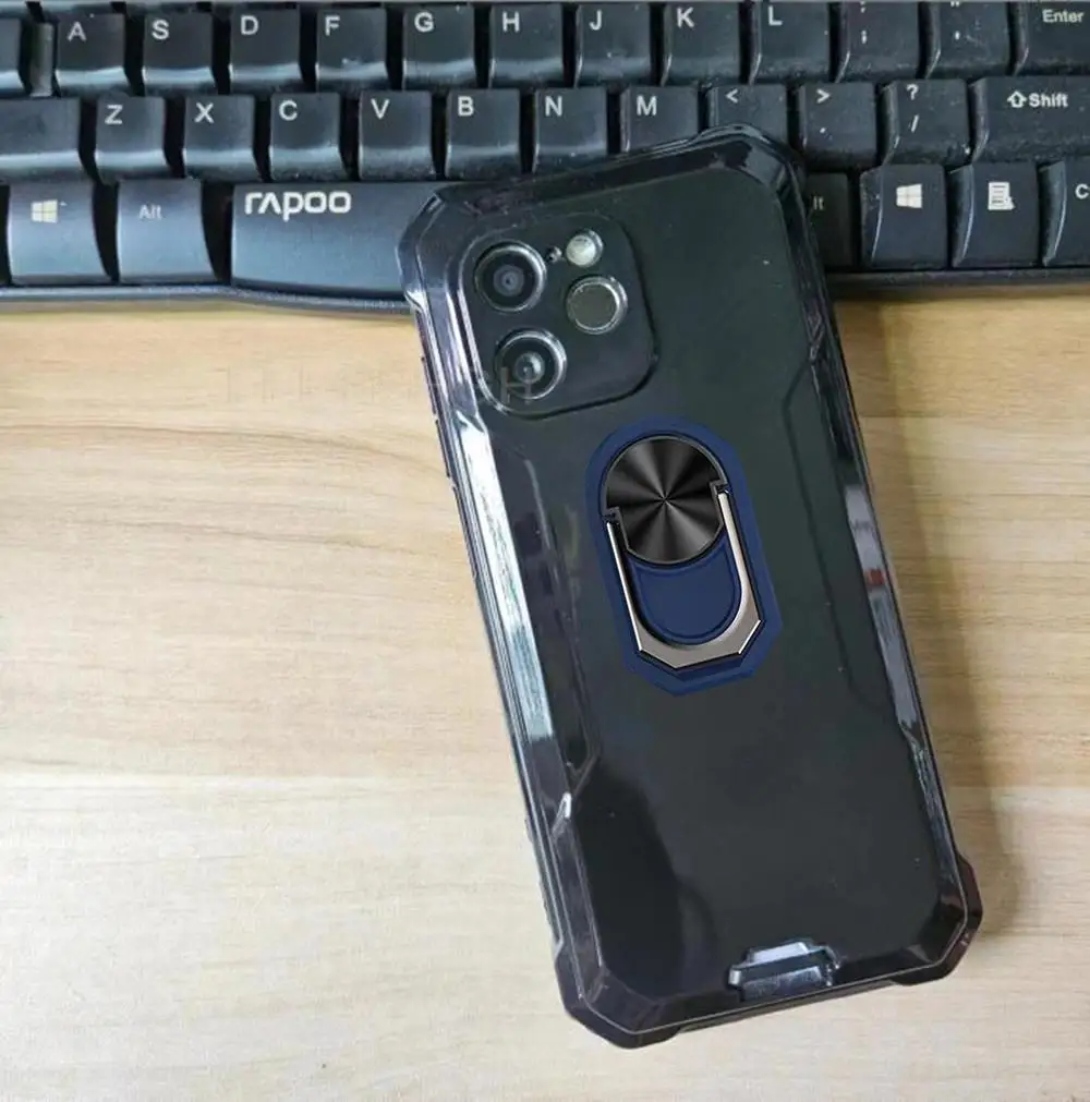 Dla Blackview BV8900 Pro 6.5 "tylny palec serdeczny miękki TPU silikonowy futerał na BlackviewBV8900 BV8900Pro uchwyt na telefon — zdjęcie 4