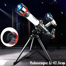 Telescopio astronomico professionale HD potente binocolo monoculare a lungo raggio Space Moon regali portatili per studenti di bambini