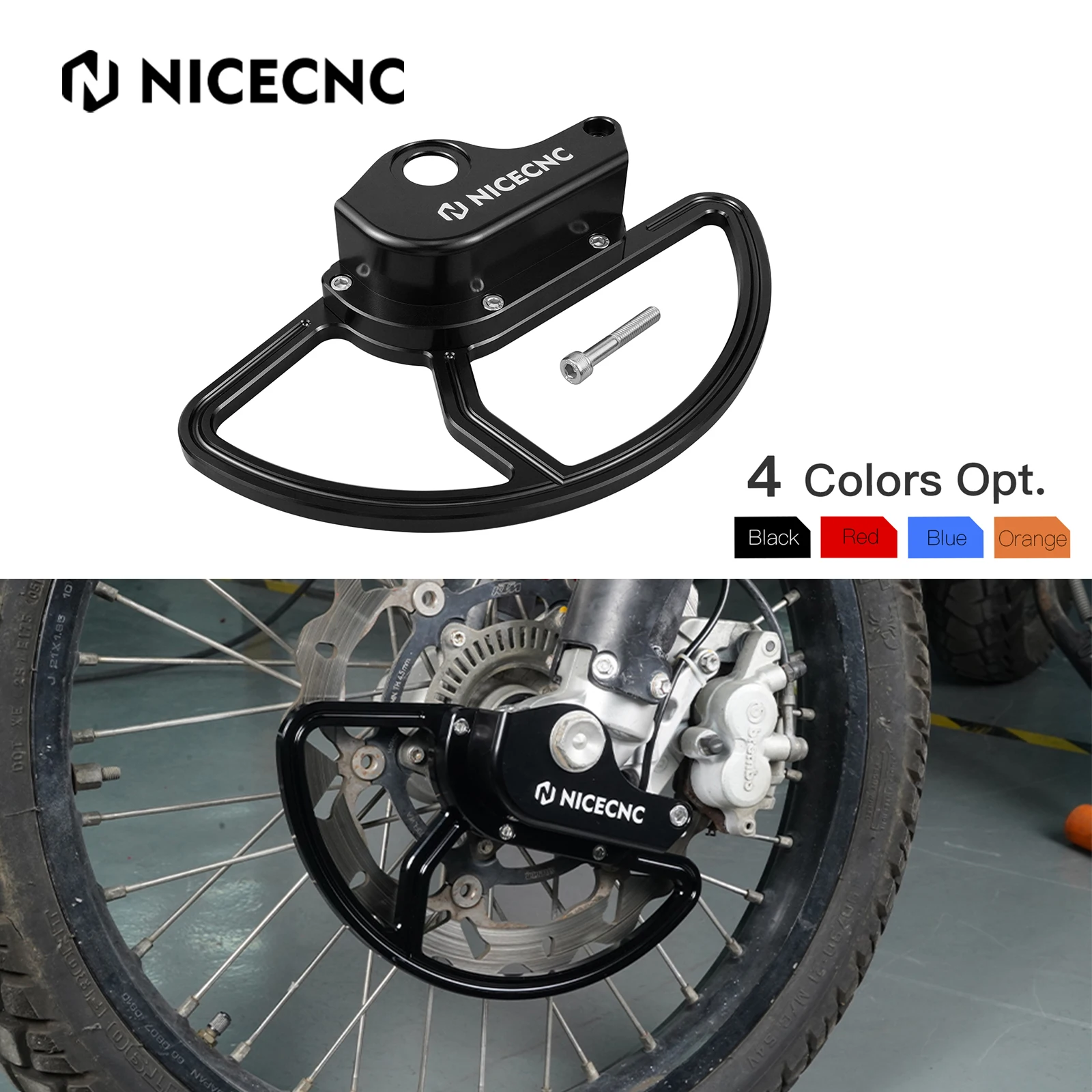 

For KTM 690 Enduro R 2014-2025 Husqvarna 701 Enduro 2016-2025 Motorcycle Front Brake Disc Guard Protector GasGas 700ES 2022-2025