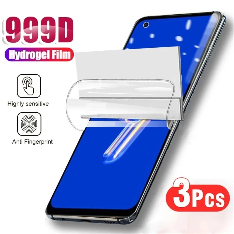 3Pcs Hydrogel Film For Sony Xperia Ace III 1 IV 10 III Lite Pro-I 5 Xperia1 II Xperia5 Xperia10 Protector Screen Cover Film