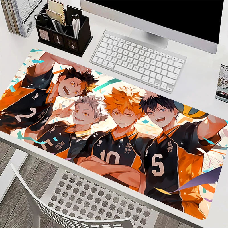 Popular Mouse Pad Large Gaming Keyboard Mat H-haikyu!! Anime Mousepad Gamer Extended Desk Mat pc Computer Mousepad For Best Gift