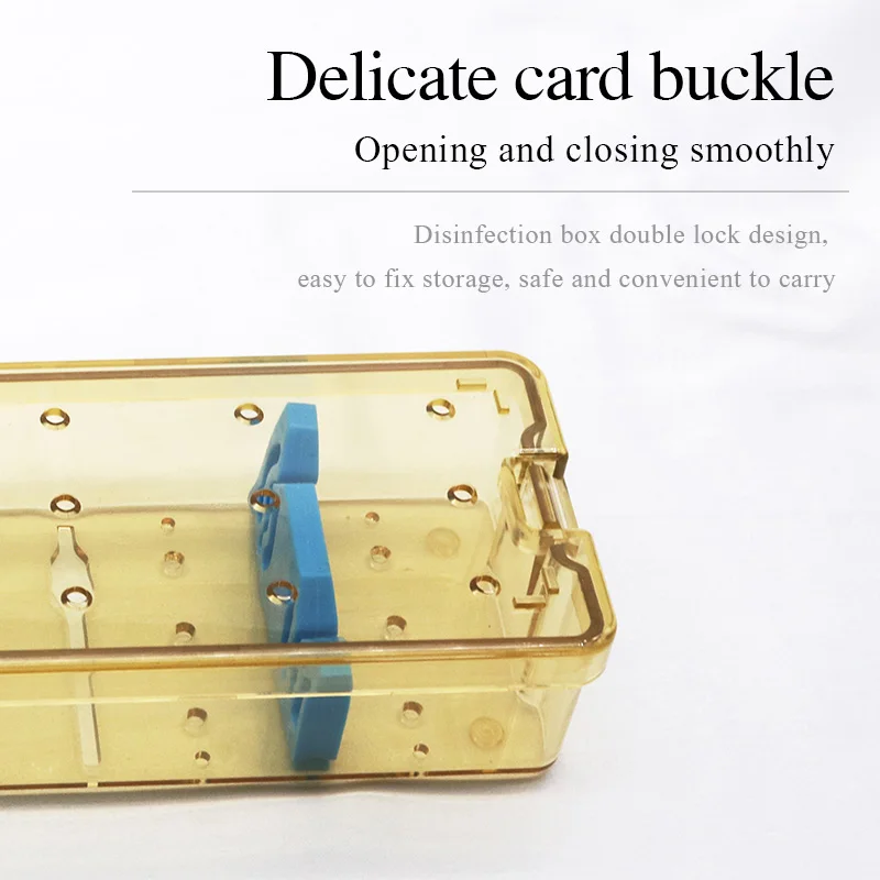 Silicone Endoscope Disinfection Box Small/Large High Temperature and High Pressure Surgical Instrument Sterilization Box