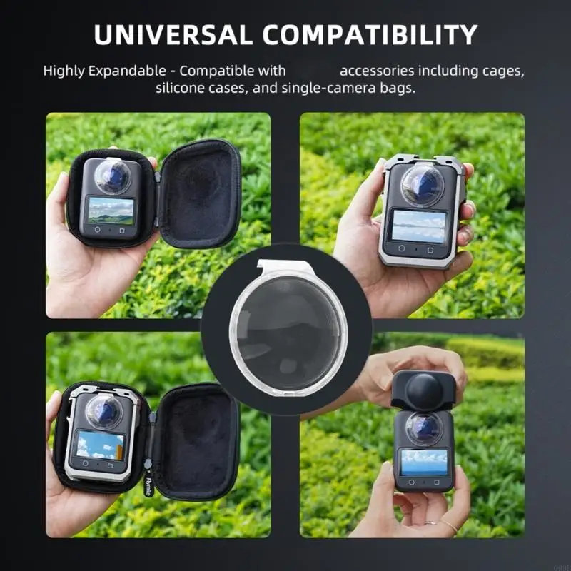 G99B Professional Camera Shatterproof Lens Shield for 360 Harsh Environment