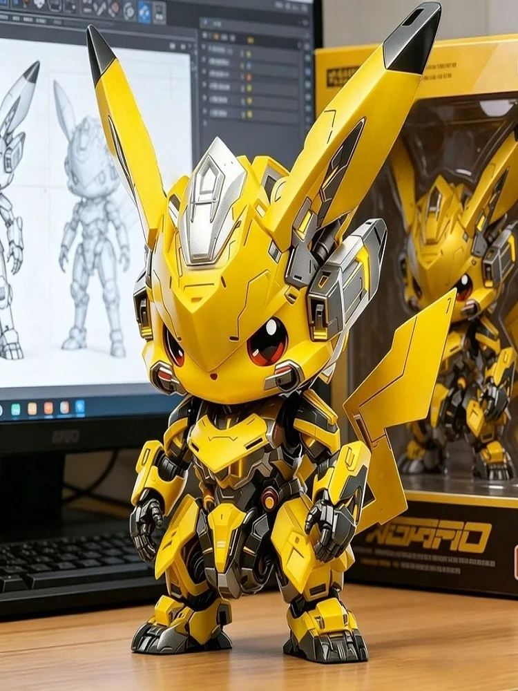 Cos Bumblebee Mecha Gk Modell Trendige Sammlerfigur Schreibtischdekoration Ornament Geschenk für Erwachsene Sammler