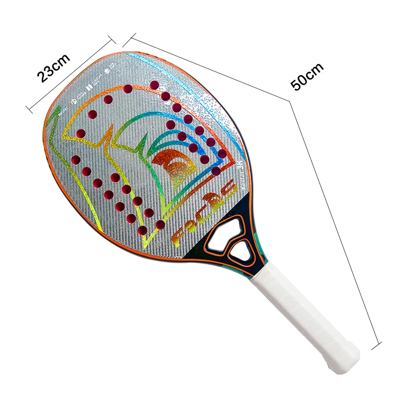 Gaivota - focas 2023 Beach Tennis racquet silver bullet Kevlar red EVA28 hole limited pre-sale