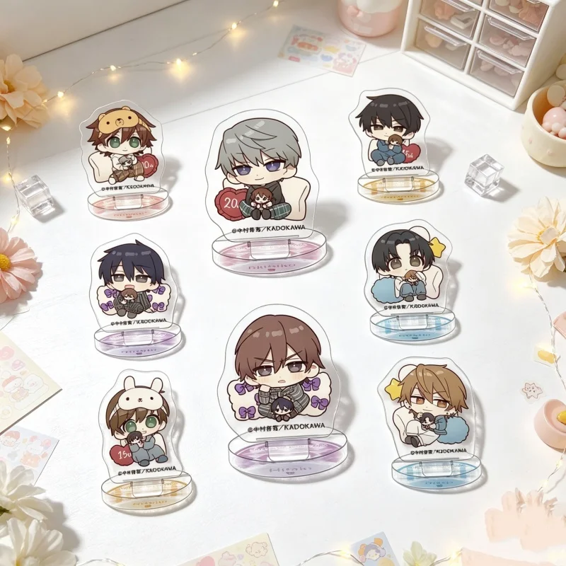 Sekai-ichi Hatsukoi Anime, Letrero Acrílico de 10CM, Llavero, Ritsu Onodera/Nowaki Kusama, Artículos de Decoración de Escritorio, Opción de Regalo
