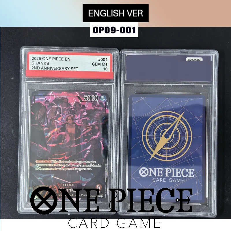 

Diy English Rating Card 2025 One Piece English Version 2Nd Anniversary Set #001 Shanks Collection Anime Card
