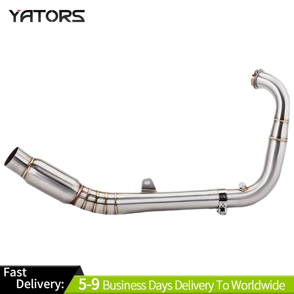 

Motorcycle Exhaust System Modified Front Link Pipe 60mm For Kove 450 Rally 2023 Exhausts Pipes