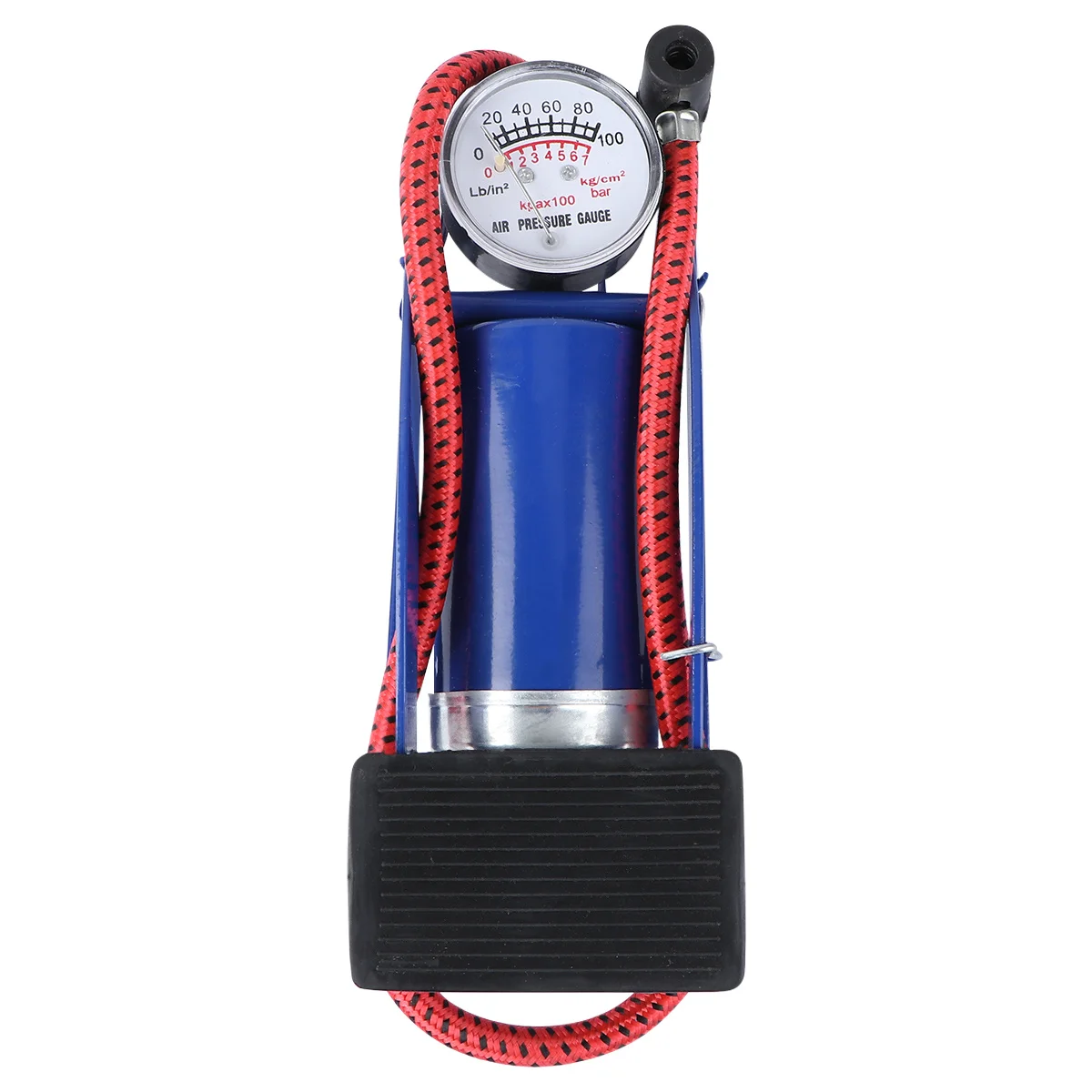 

1Pcs Professional Bike Tire Floor Pump Portable High-Pressure Foot Pump Inflator for Cars Bicycles Motorcycles Boats