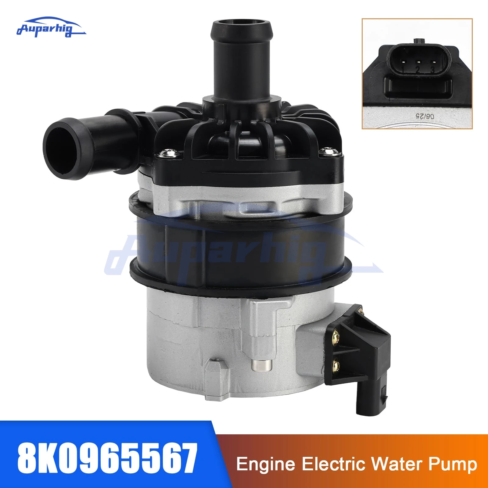 QTGYCND 7P0965567 Auxiliary Water Pump 4H0965567 8K0965567 Fit For Audi A4 A5 A6 A7 A8 Q5 Bentley Mulsanne Cooling Spare Parts