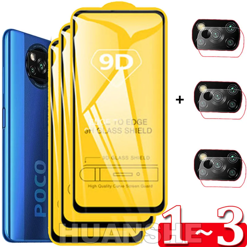 

Tempered Glass Screen Protector & Camera Film for Poco X7/X7 Pro/F6/X6/X5/X3/F5 Pro 5G/F7 Ultra/Pro