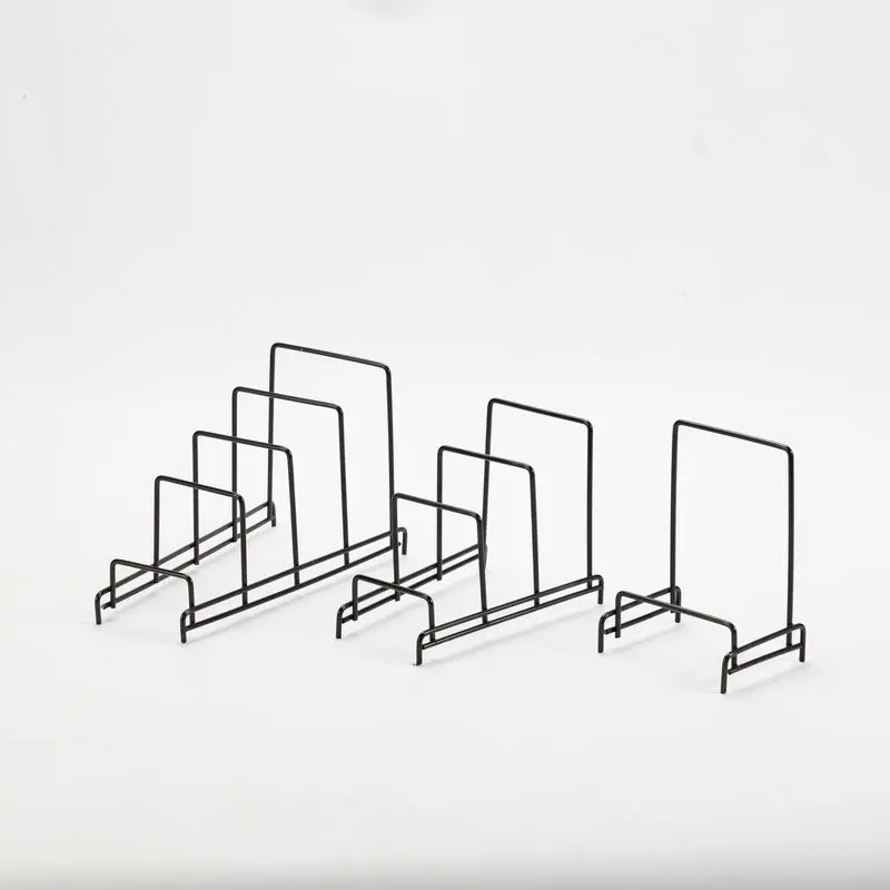 الحديد الفن رف الرف متعدد الطبقات توفير المساحة المنظم قطع المجلس غطاء وعاء لوحات حامل حامل تخزين للمطبخ ديكور المنزل