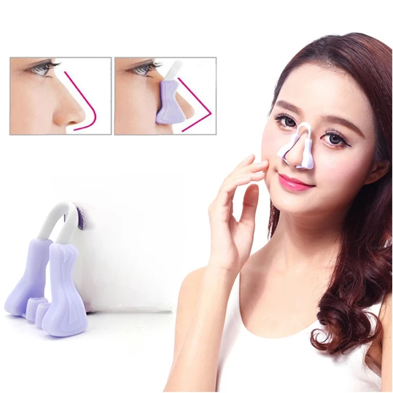 

Nose Shaper Clip Nose Up Lifting Shaping Bridge Straightening Slimmer Device Silicone Nose Slimmer No Painful Hurt Beauty Tools