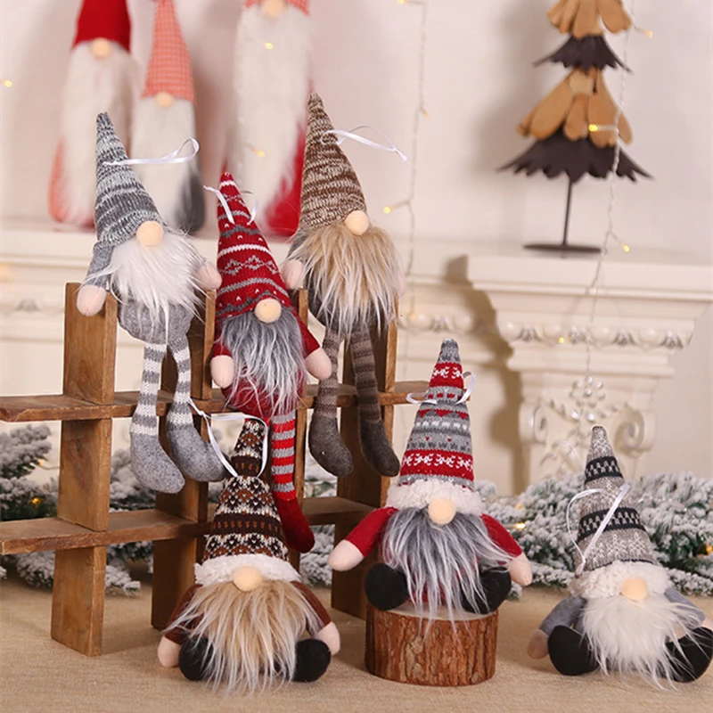 Sneeuwpop Pop Vrolijk Chirstmas Decor Voor Thuis Tafel 2023 Elanden Pop Kerstversieringen Santa Claus Navidad Cadeau Gelukkig Nieuwjaar 2024