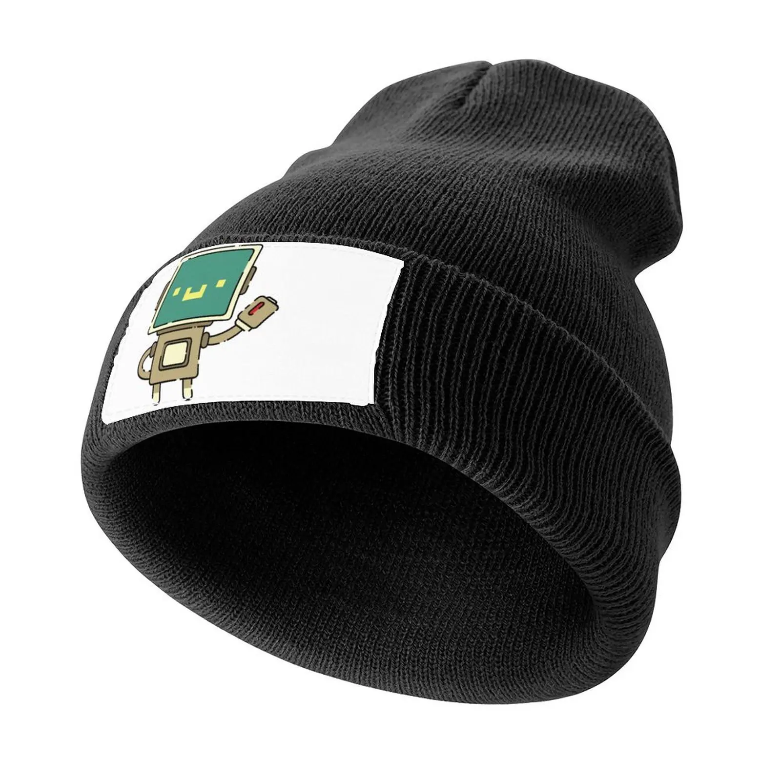 

Enter The Gungeon Robot Knitted Cap Big Size Hat |-F-| birthday Snapback Cap Sun Hats For Women Men's