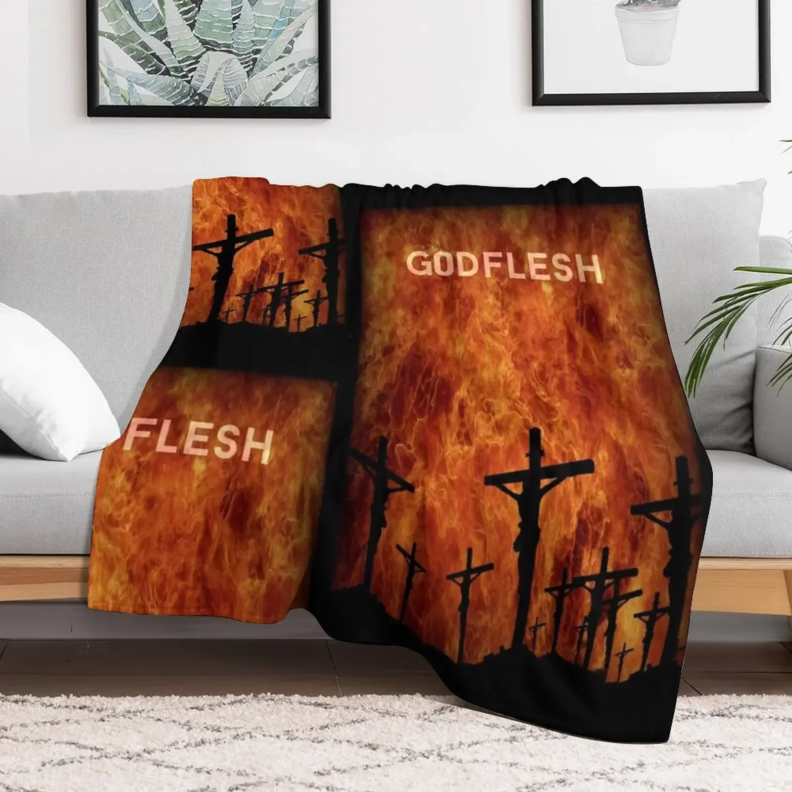 

Godflesh - Streetcleaner. Throw Blanket Sleeping Bag Soft Blankets Loose manga Bed Fashionable Cute Plaid Blankets