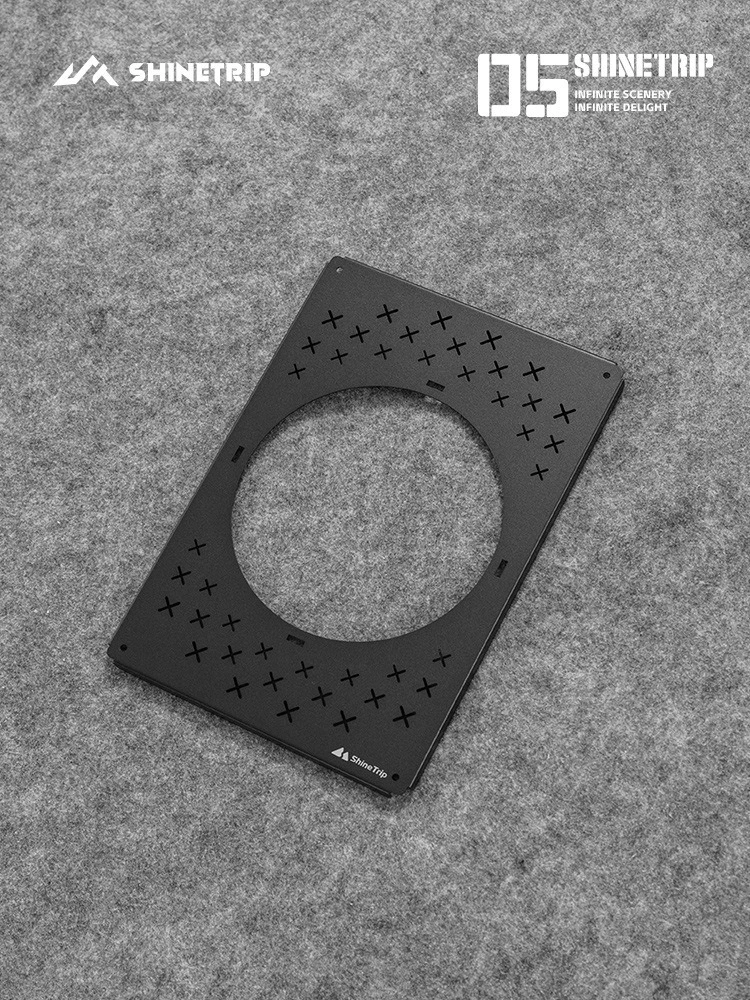 

IGT огненный клен Qingtian разделенная газовая плита изоляционная доска открытый кемпинг IGT большая плита сильная пожарная плита головка ветрозащитная доска