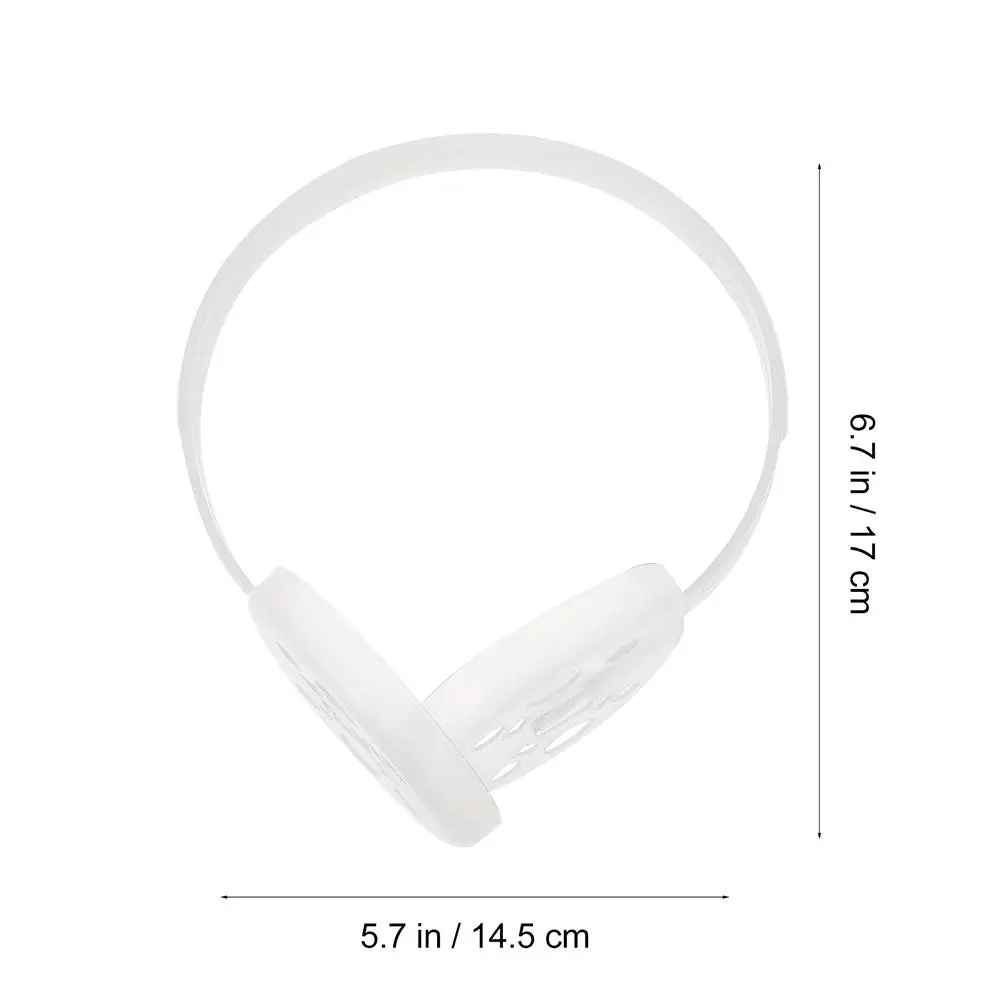 3 Pcs Earmuff DIY Holder Making Frame Rack Supplies Plastic for Headphones