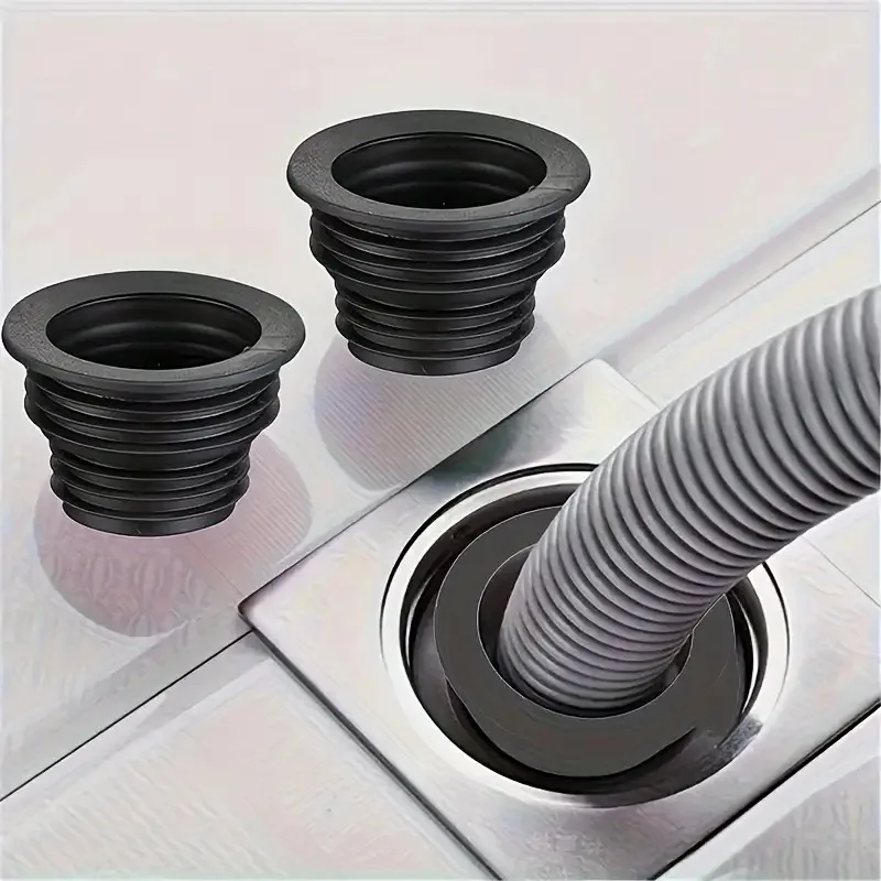 10pcs Odor-Resistant Sealing Ring for Washing Machines and Bathroom Accessories, with Textured Grip, Easy Installation