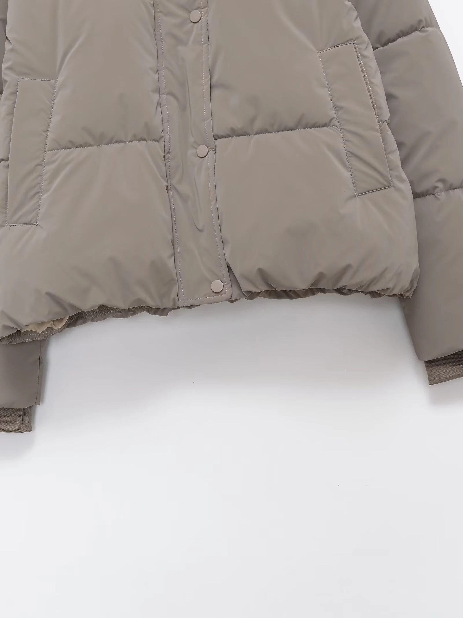 DEEABAE 2025冬新作 レディース 長袖 ショート丈 ウィンド フード付き 厚手ジャケット コート 綿服 綿服