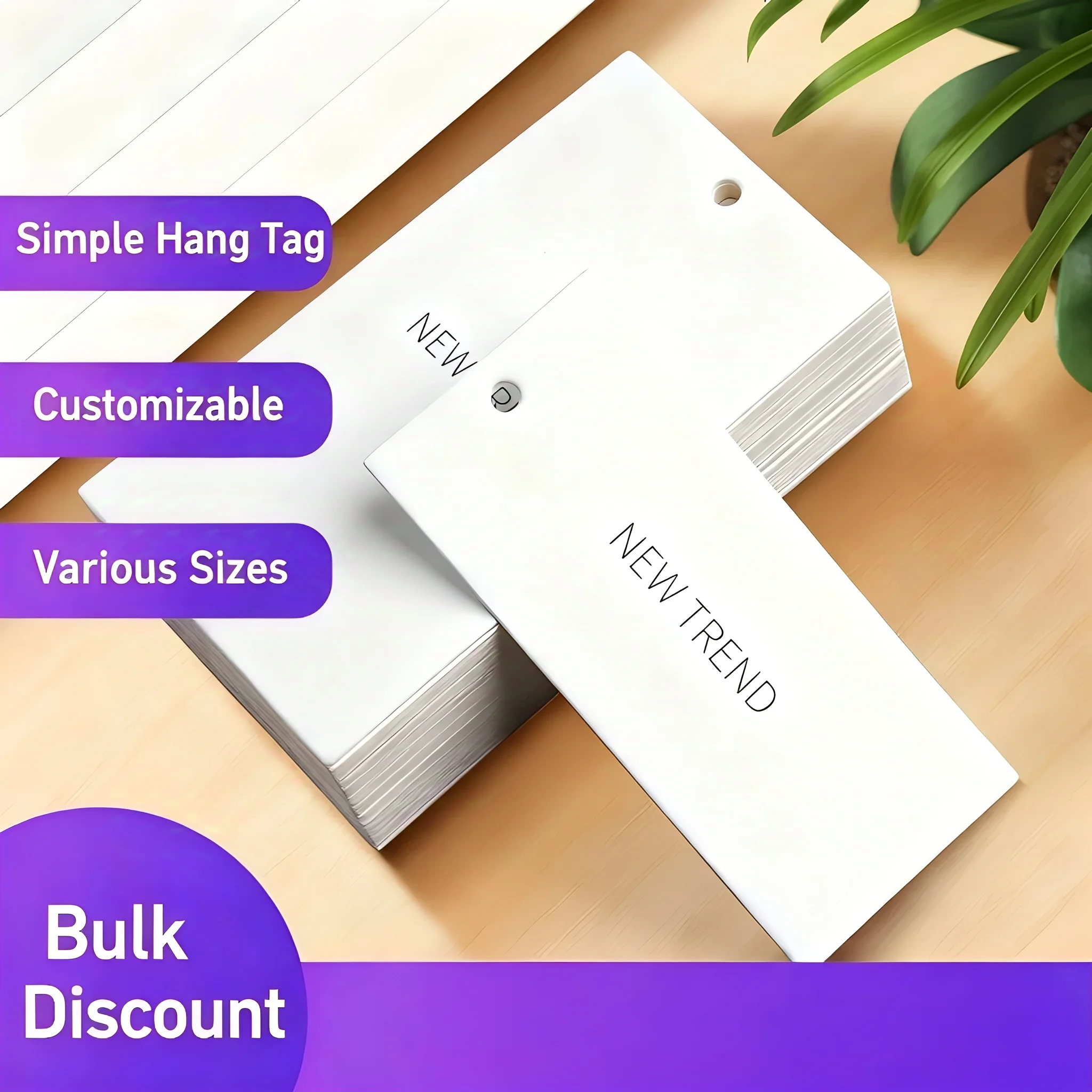 

Custom Hang Tags for Clothes - Wedding Thank You Gift Tags Birthday Shower Christmas Decorative Clothi