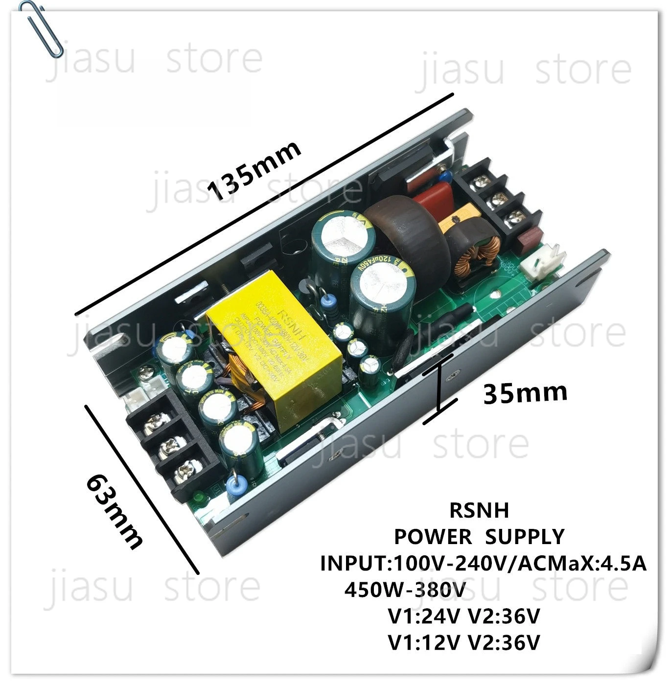 

Power supply 150w260 275 280w450w380v12v24v36v beam of light repair accessories