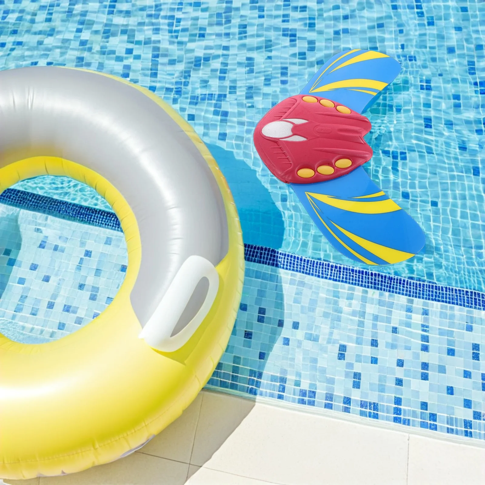 

2Pcs Diving Fish Floaters Summer Pool Games for Kids Toddler Water Play Beach Swim Training Underwater Dive Set