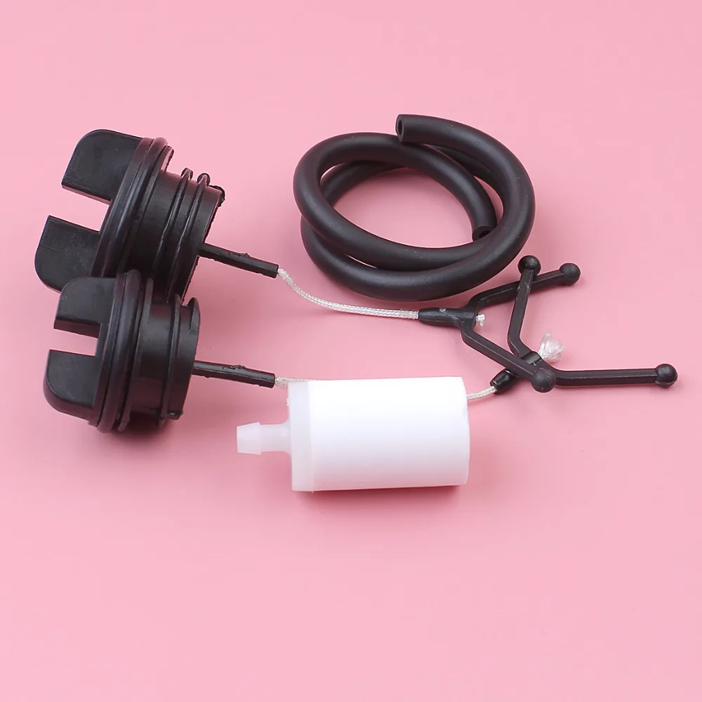 Oil Fuel Cap Filter Line Hose Kit For Husqvarna 50 51 55 254 257 Chainsaw Spare Replacement Part motosierra gasolina