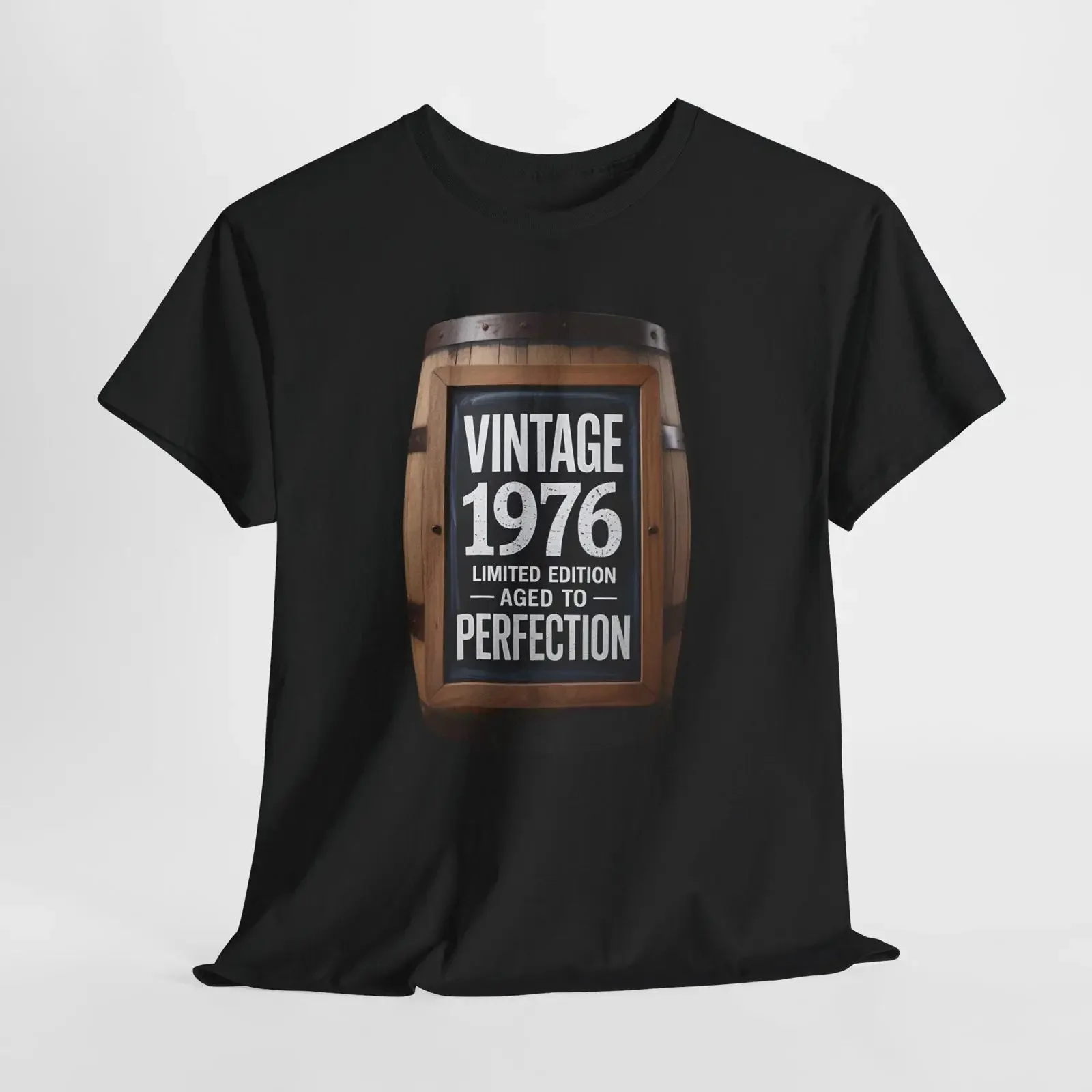 Vintage 1976 Birthday T Shirt 50th Milestone vintage Washed streetwear homme Slightly Comfortable fashion Unisex