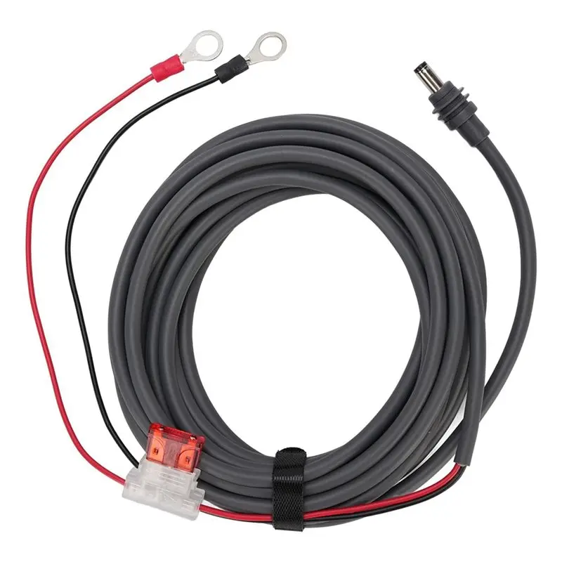 Rainproof DC Plug Extension Cord 18AWG Satellite Power Cable Wiring With Automotive Holder ATC ATO Connection